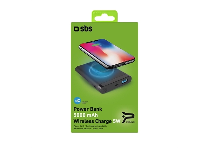 SBS 5 W drahtlose Powerbank