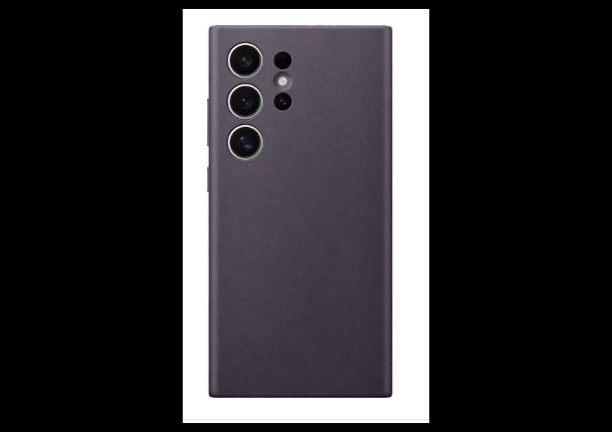 Samsung Back Cover Vegan Leather Galaxy S24 Ultra