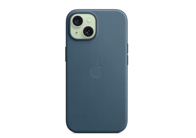 Apple iPhone 15 FineWoven Case Pacific Blue