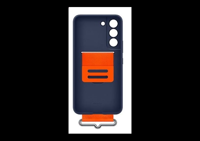 Samsung Galaxy S22 Silicone Cover mit Band Backcover