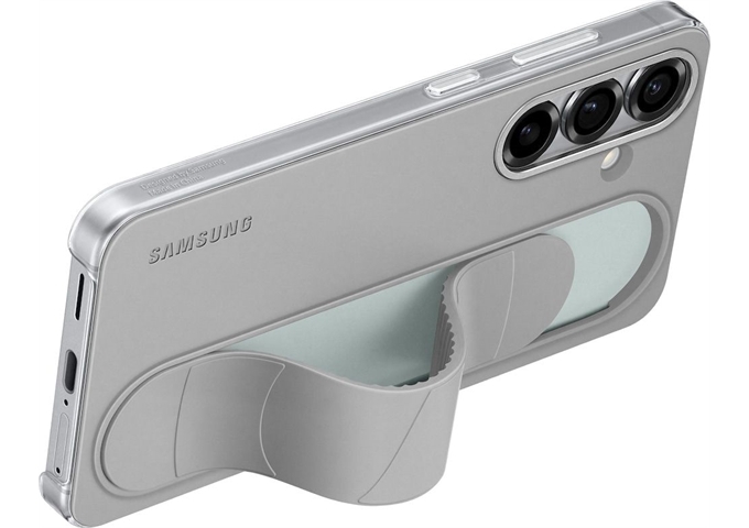 Samsung Galaxy S25 Standing Grip Case Grau