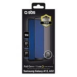 SBS Glas Displayschutz Full Cover für Galaxy A12