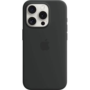 Apple iPhone 15 Pro Silicon Case Black