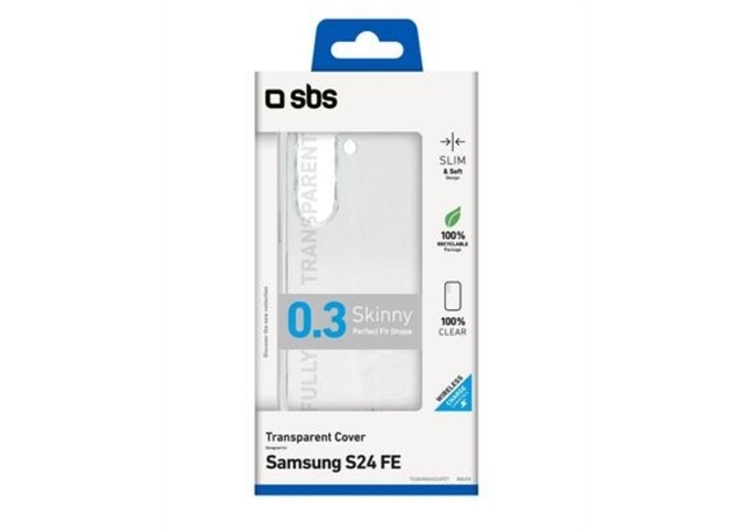 SBS Skinny Schutzhülle für Samsung Galaxy S24 FE