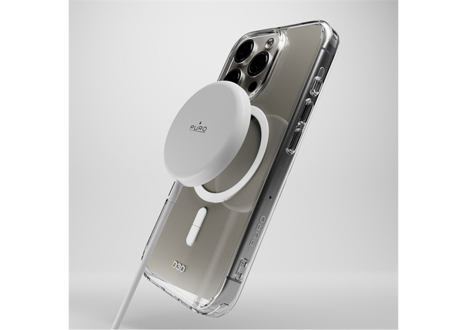 Puro Hülle Impact Clear D3O® Bio für iPhone 16 Pro