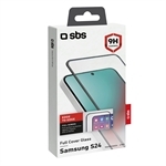 SBS Glas Displayschutz Full Cover für Galaxy S24