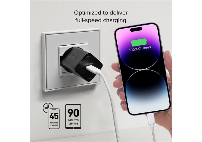 SBS 20-W-GaN-Power Delivery-Ultra-Schnellladegerät
