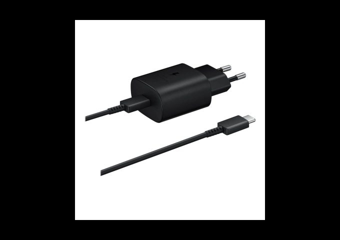 Samsung 25W Adapter + USB C to USBC Cable