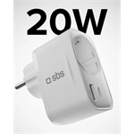 SBS Ladegerät USB-A | USB-C