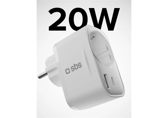 SBS Ladegerät USB-A | USB-C