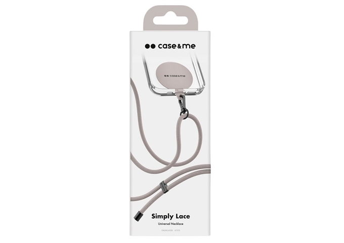 CASEME Simply Lace Universal Necklace Beige