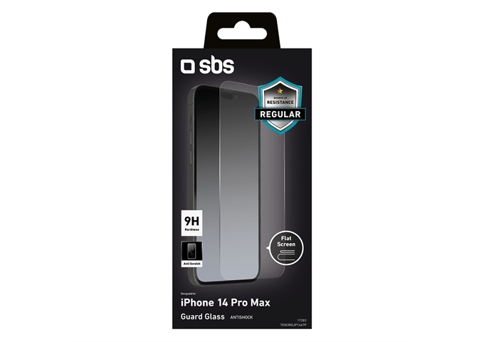 SBS Glas-Displayschutz für iPhone 14 Pro Max