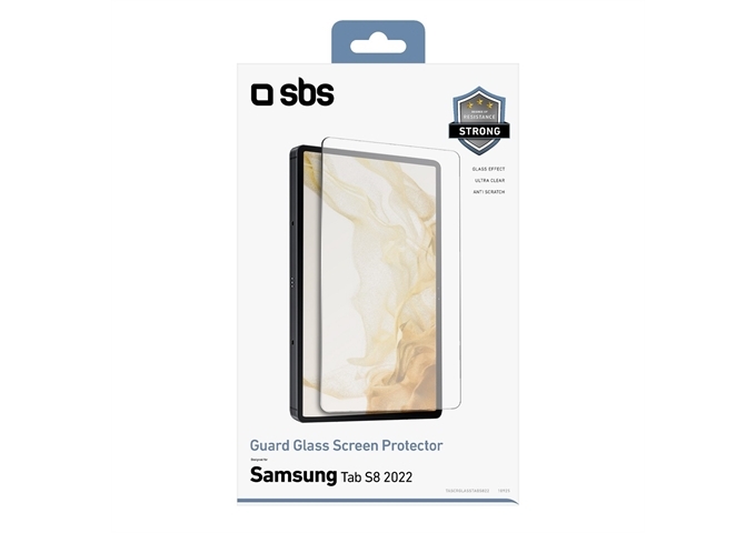 SBS Glas-Displayschutz für Samsung Galaxy Tab S9/S8 20