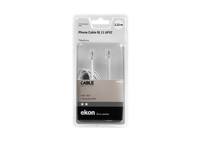 Ekon 6P 2C telephone cable