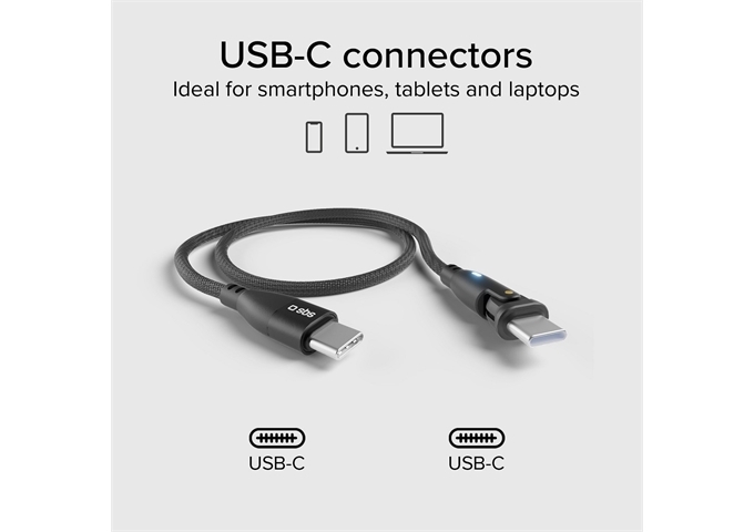 SBS Flexy USB-C 2.0.1m 60 Watt