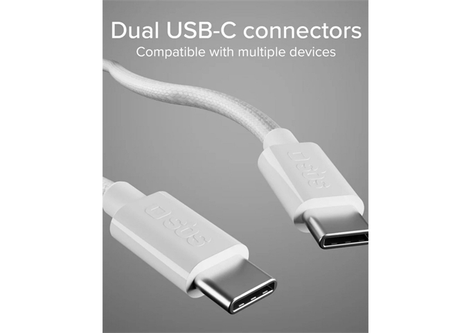 SBS USB Typ-C Splitter mit dualem USB-C Ausgang 60W