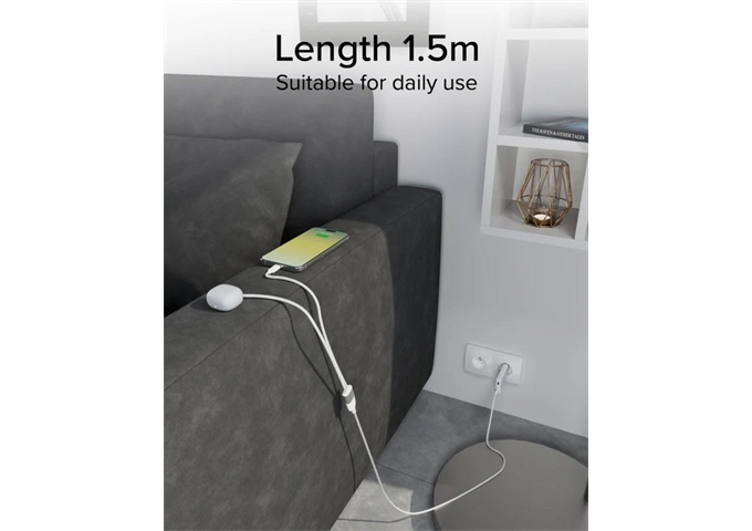 SBS USB Typ-C Splitter mit dualem USB-C Ausgang 60W