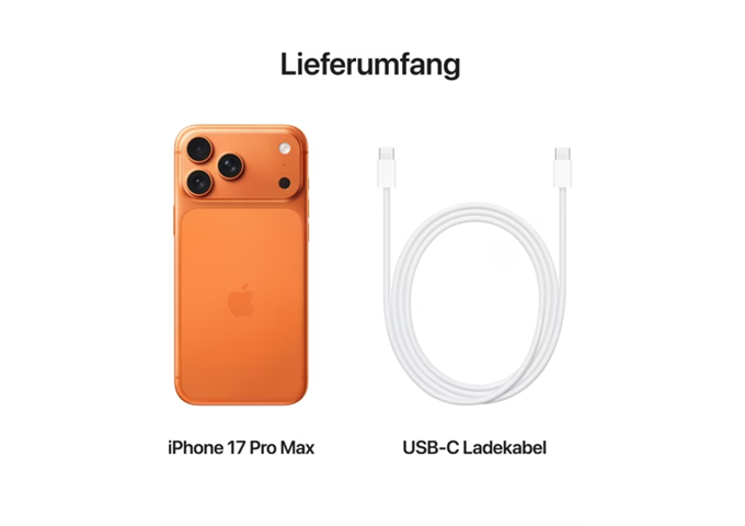 Apple iPhone 17 Pro Max 2TB Cosmic Orange