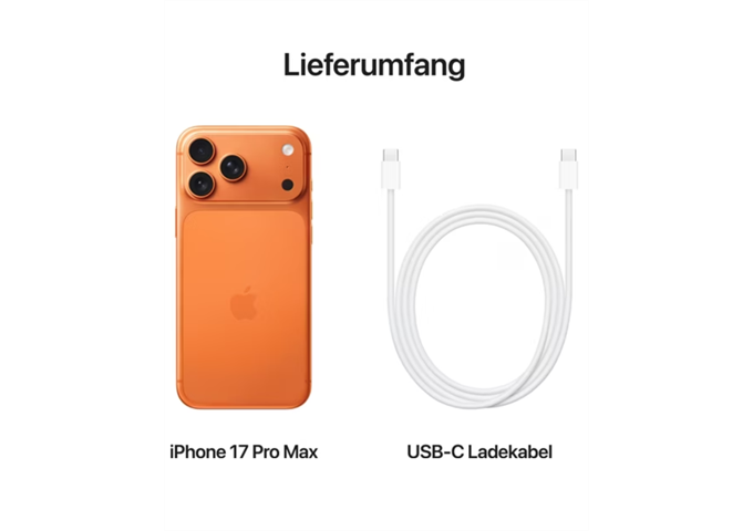 Apple iPhone 17 Pro Max 512GB Cosmic Orange
