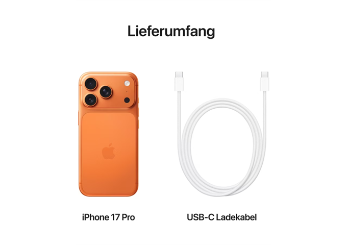 Apple iPhone 17 Pro 256GB Cosmic Orange