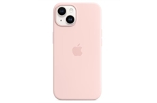 Apple iPhone 14 Silicone Case (Chalk Pink)