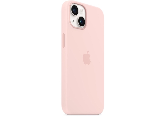 Apple iPhone 14 Silicone Case Chalk Pink