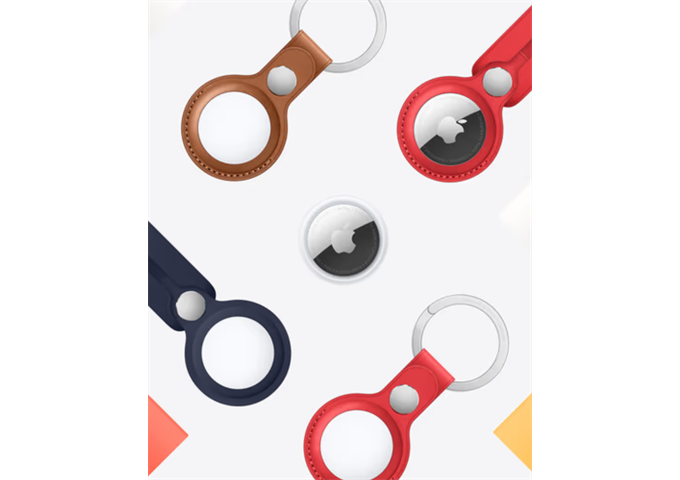 Apple AirTag Anhänger aus Leder