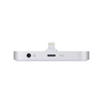 Apple iPhone Lightning Dock Silber