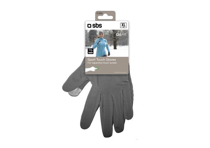 SBS Handschuhe Touch Sport, Größe XL, für kapazitiven