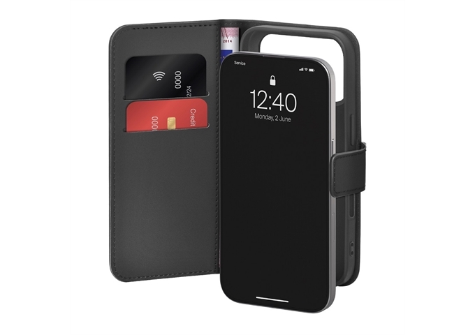 Puro Apple iPhone 17 Pro Max Wallet Stand Schutzhülle