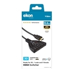 Ekon HDMI 2.0 Splitter mit 3 Buchsen, 4k