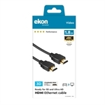 Ekon HDMI 2.0 vergoldetes Kabel, 4 Sterne