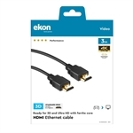 Ekon HDMI 2.0 vergoldetes Kabel, 4 Sterne