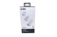 SBS Kit Travel Universal for Smartphone (weiss)