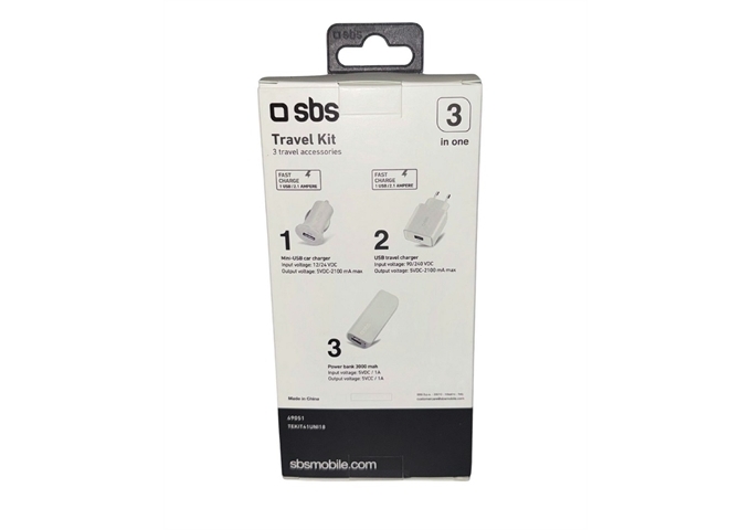 SBS Kit Travel Universal for Smartphone