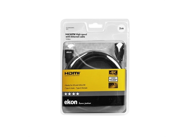 Ekon HDMI 2.0-Verlängerungskabel