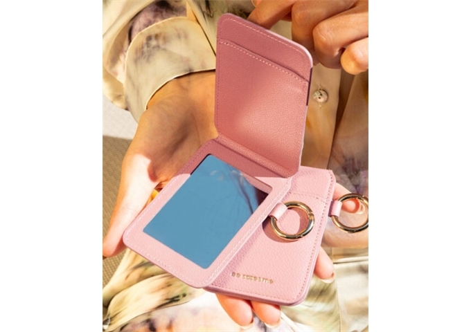 CASEME Kartenetui mit Spiegel, kompatibel mit MagSafe