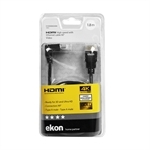 Ekon HDMI Cable v. 1.4 with 90° connectors