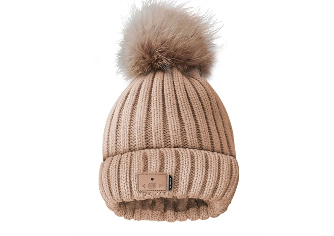 CASEME Wintermütze mit integriertem kabellosen Kopfhörer