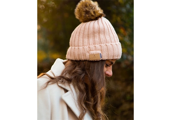 CASEME Wintermütze mit integriertem kabellosen Kopfhörer