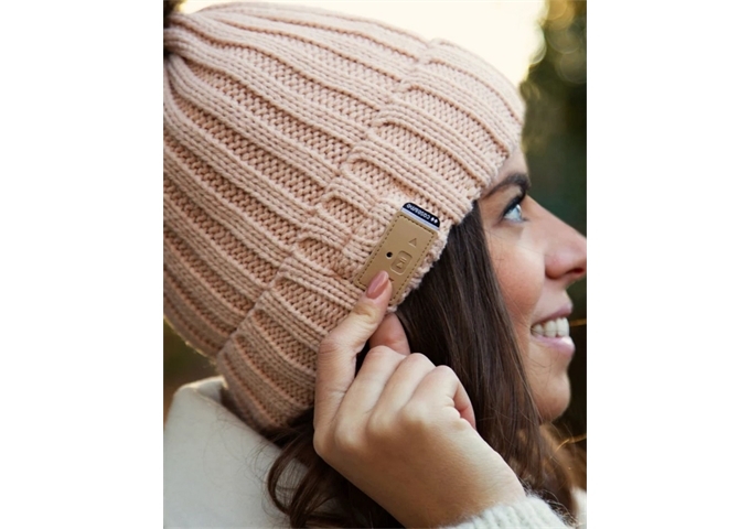 CASEME Wintermütze mit integriertem kabellosen Kopfhörer