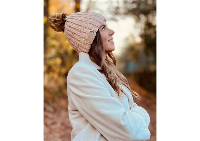 CASEME Wintermütze mit integriertem kabellosen Kopfhörer