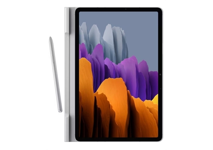 Samsung Book Cover Tab S7/S8 Antimicrobial Coating Grey