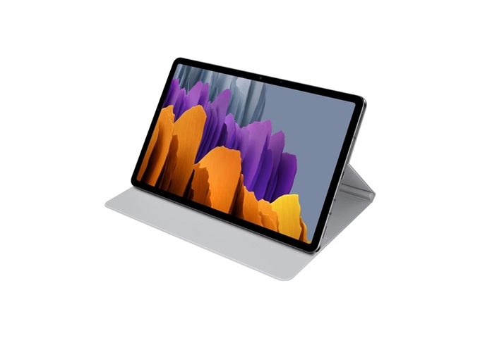 Samsung Book Cover Tab S7/S8 Antimicrobial Coating Grey
