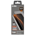 SBS D3O Schutzglas für iPhone 16/15/15 Pro SBS D3O Schutzglas für iPhone 16/15/15 Pro