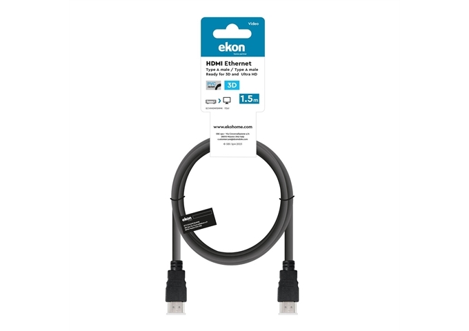 Ekon HDMI-Kabel v. 1.4 - Full HD