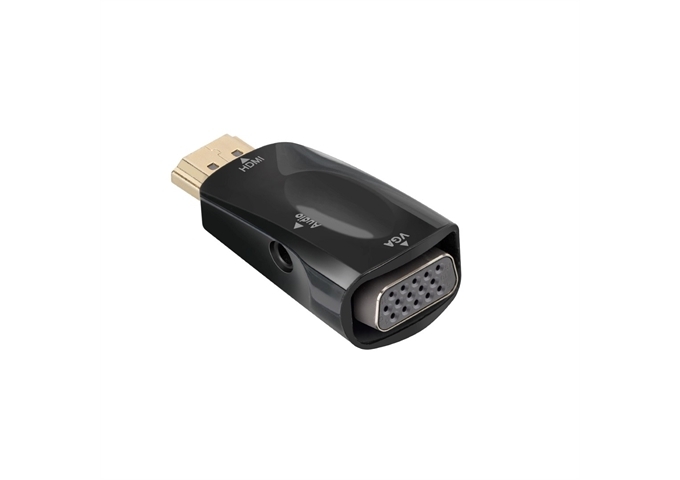 Ekon HDMI-Stecker auf VGA-Buchse mit Klinke 3,5 mm