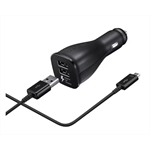 Samsung Car Adapter Fast Charge Dual Port Micro USB