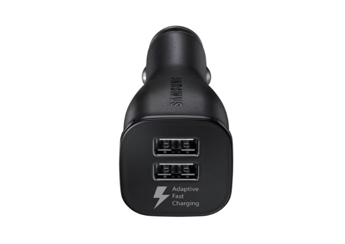 Samsung Car Adapter Fast Charge Dual Port Micro USB