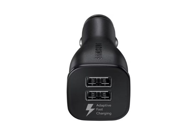 Samsung Car Adapter Fast Charge Dual Port Micro USB